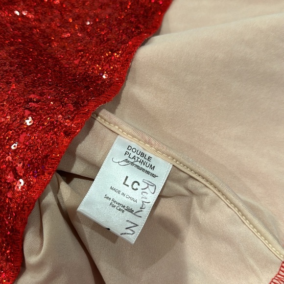 Double Platinum performancewear jazz costume size LC - Picture 4 of 4